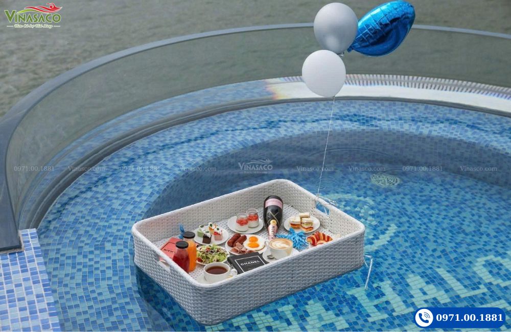 bể bơi Acrylic du thuyền trải nghiệm cao cấp