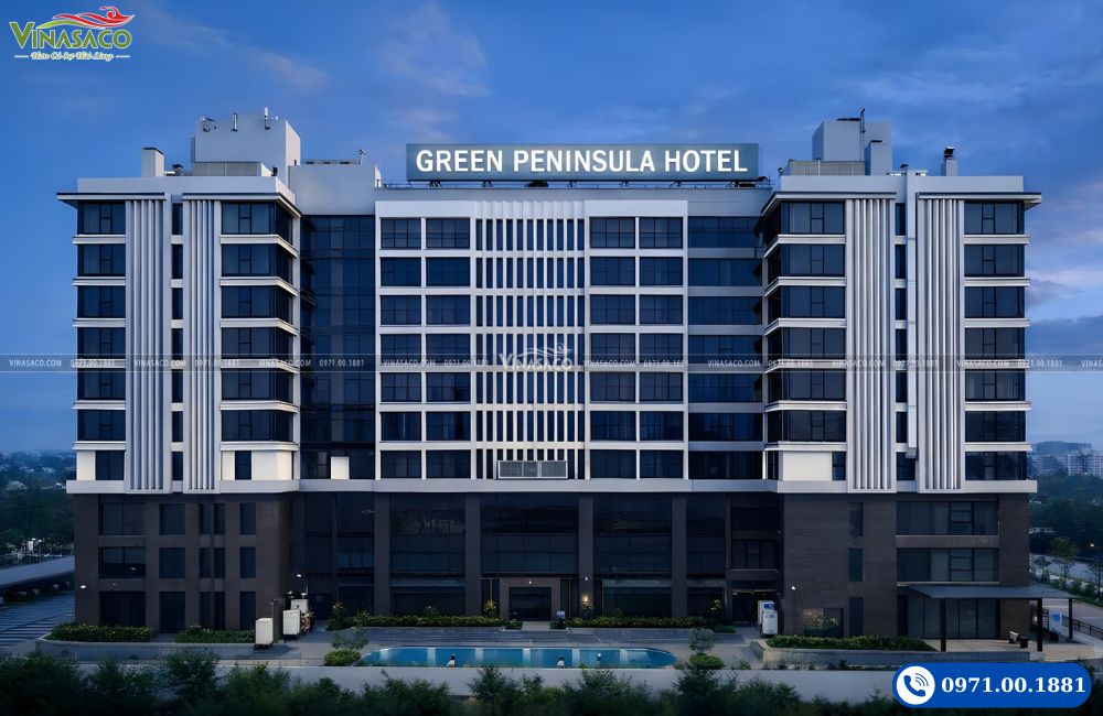 Thi Công Bể Bơi Khách Sạn 5 Sao Green Peninsula – Bắc Ninh