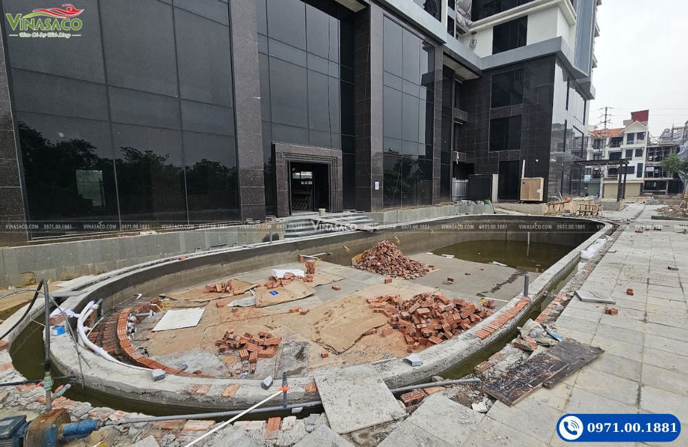 lắp đặt hệ thống sục massage bể bơi Green Peninsula Bắc Ninh