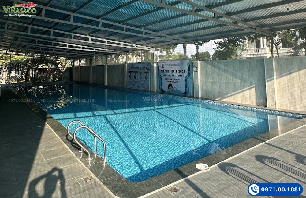 Bể bơi Trường Phổ Thông Quốc Tế Kinh Bắc (KBIS)