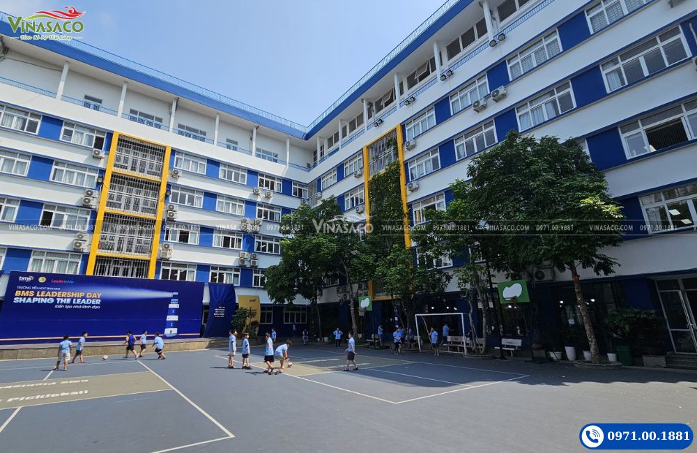 Cải tạo hệ thống lọc nước bể bơi Trường Tiểu học Ban Mai