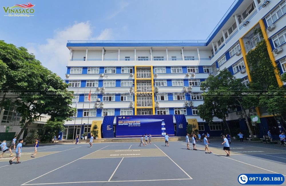 Toàn cảnh Trường Tiểu học Ban Mai Văn Quán Hà Đông