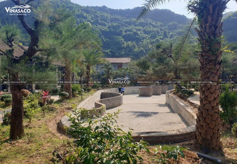 Vinasaco thi công bể bơi Tam Cốc - Ninh Bình