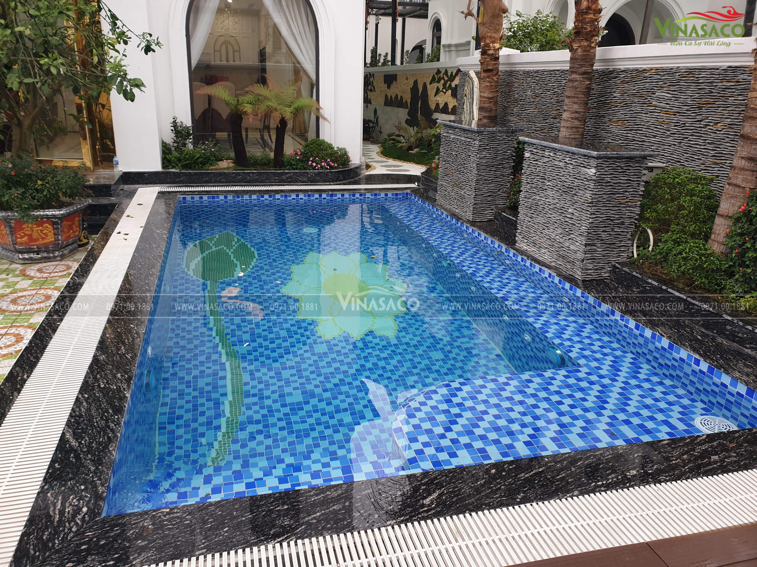 Dự án bể bơi anh Hùng &#8211; Khu đô thị Ocean Park