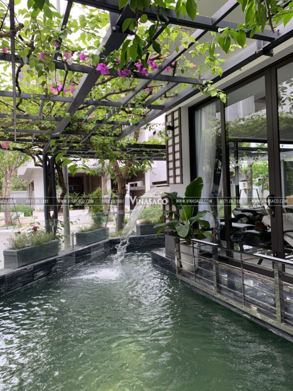 hình ảnh thẩm mỹ của bể bơi FLC 