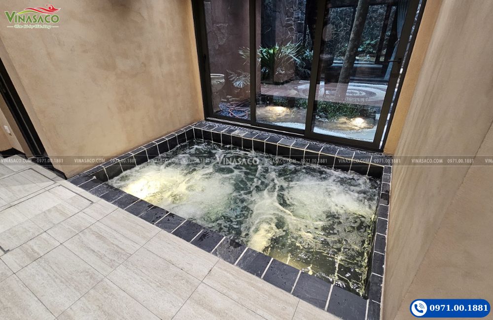 Đèn LED bể Jacuzzi xây Hilltop 208 Flamingo Đại Lải