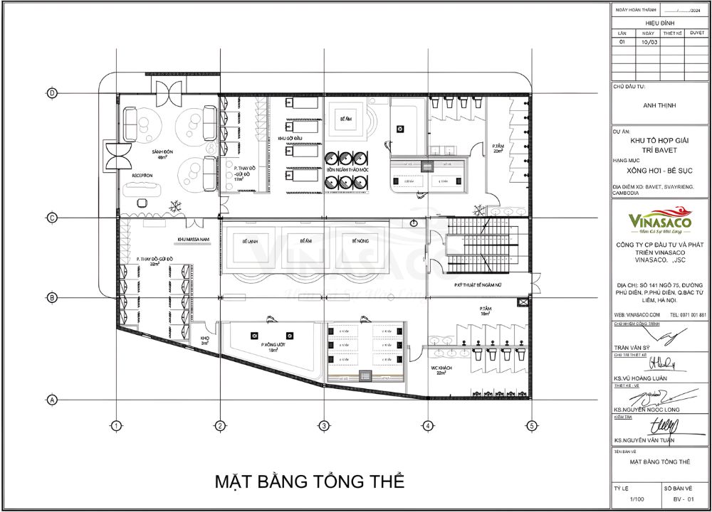 Bản vẽ thiết kế tại Billion Times