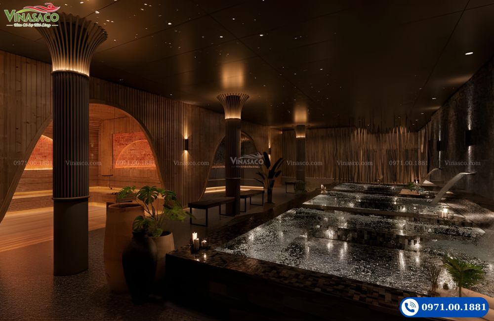 Khu Spa tại Billion Times