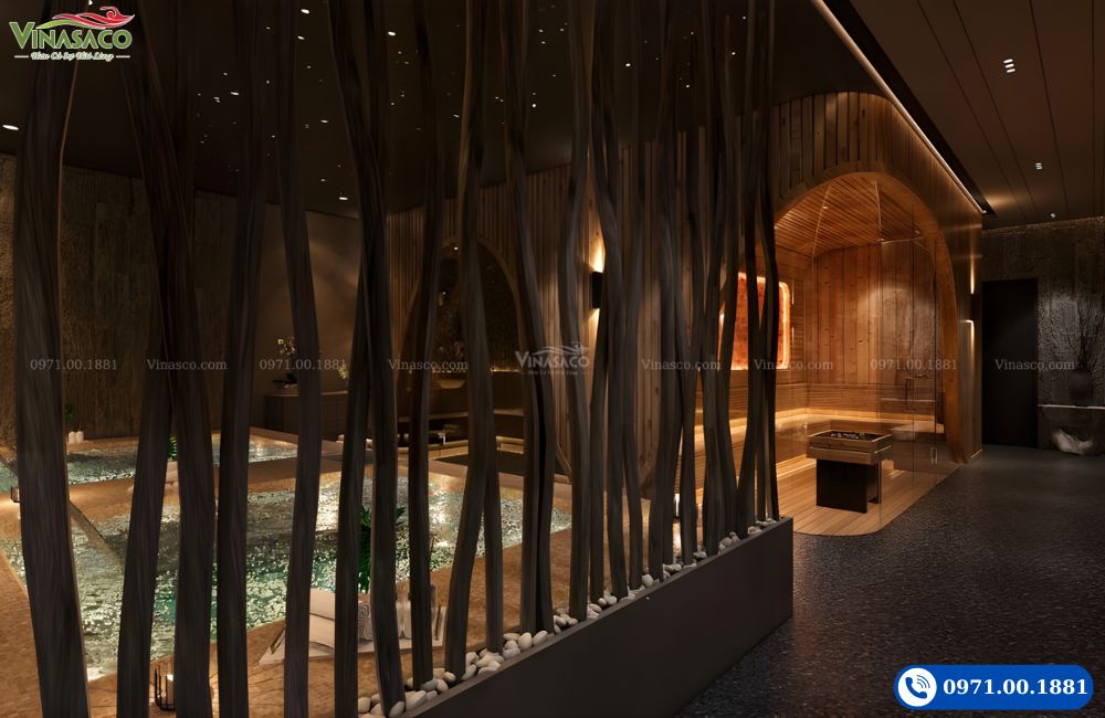 Khu Spa tại Billion Times