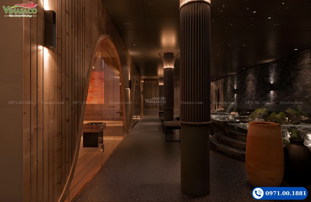 Khu Spa tại Billion Times