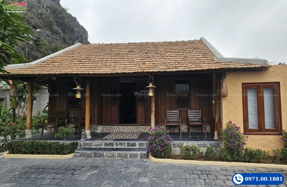 Cám Spa Aman Retreat Ninh Bình – không gian nhà cổ mái ngói