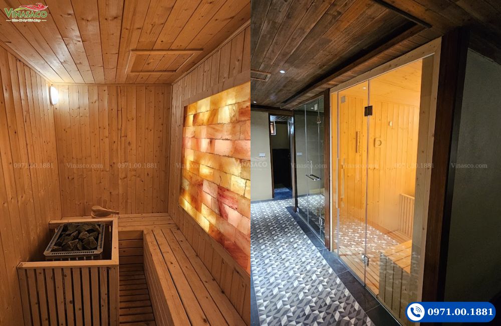 Khu xông hơi và trị liệu Aman Retreat Ninh Bình – dự án hoàn thành Vinasaco