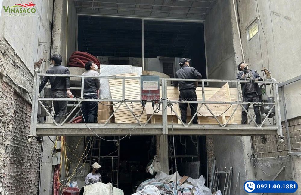 Thi công phòng xông hơi đá muối Himalaya tại Hai Bà Trưng – vận chuyển thiết bị