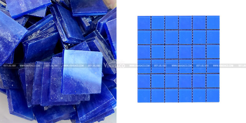cấu tạo của gạch mosaic thủy tinh