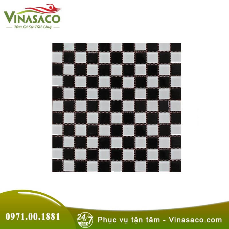 Gạch mosaic thủy tinh BV252Đ4