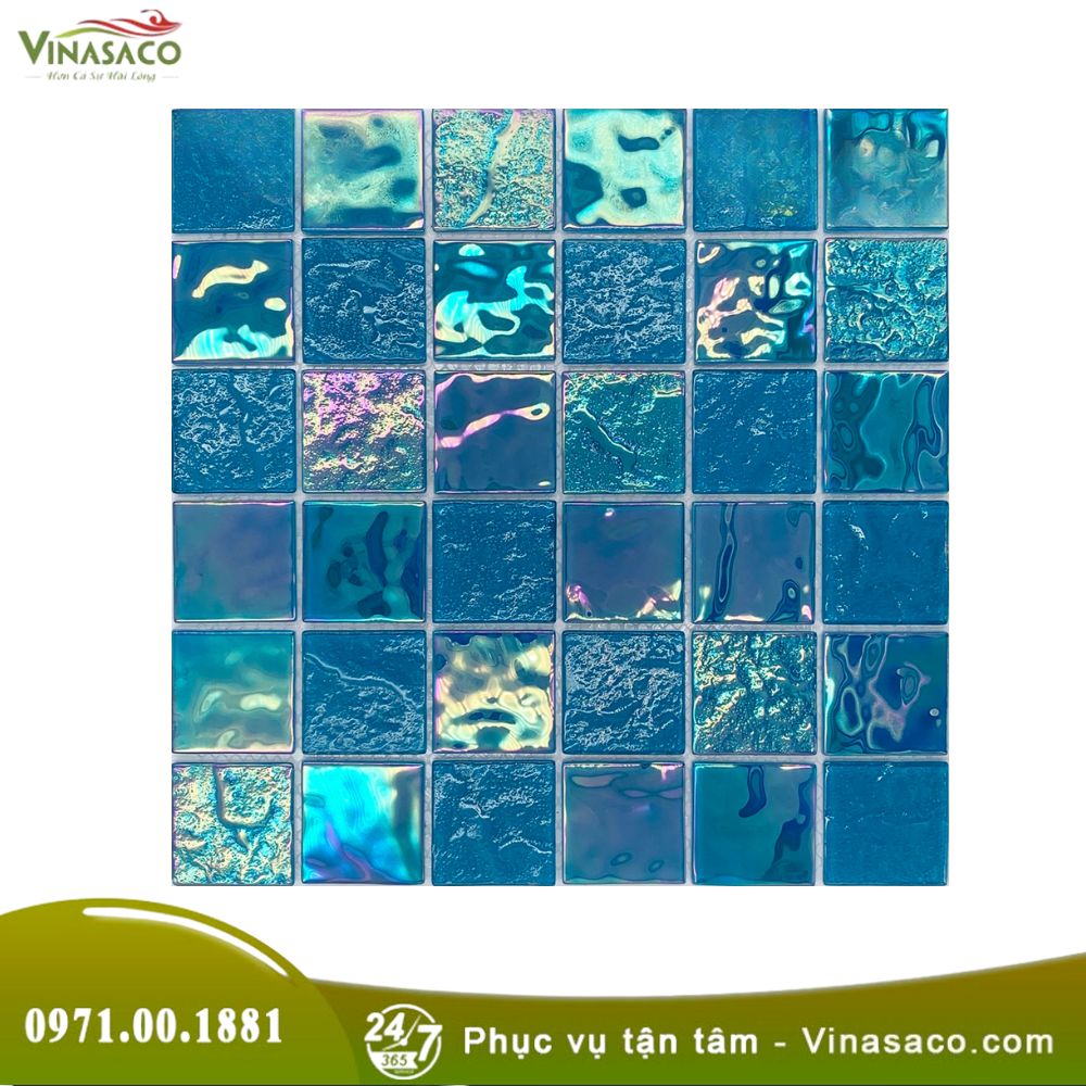 Gạch Mosaic Ánh Kim LUX003