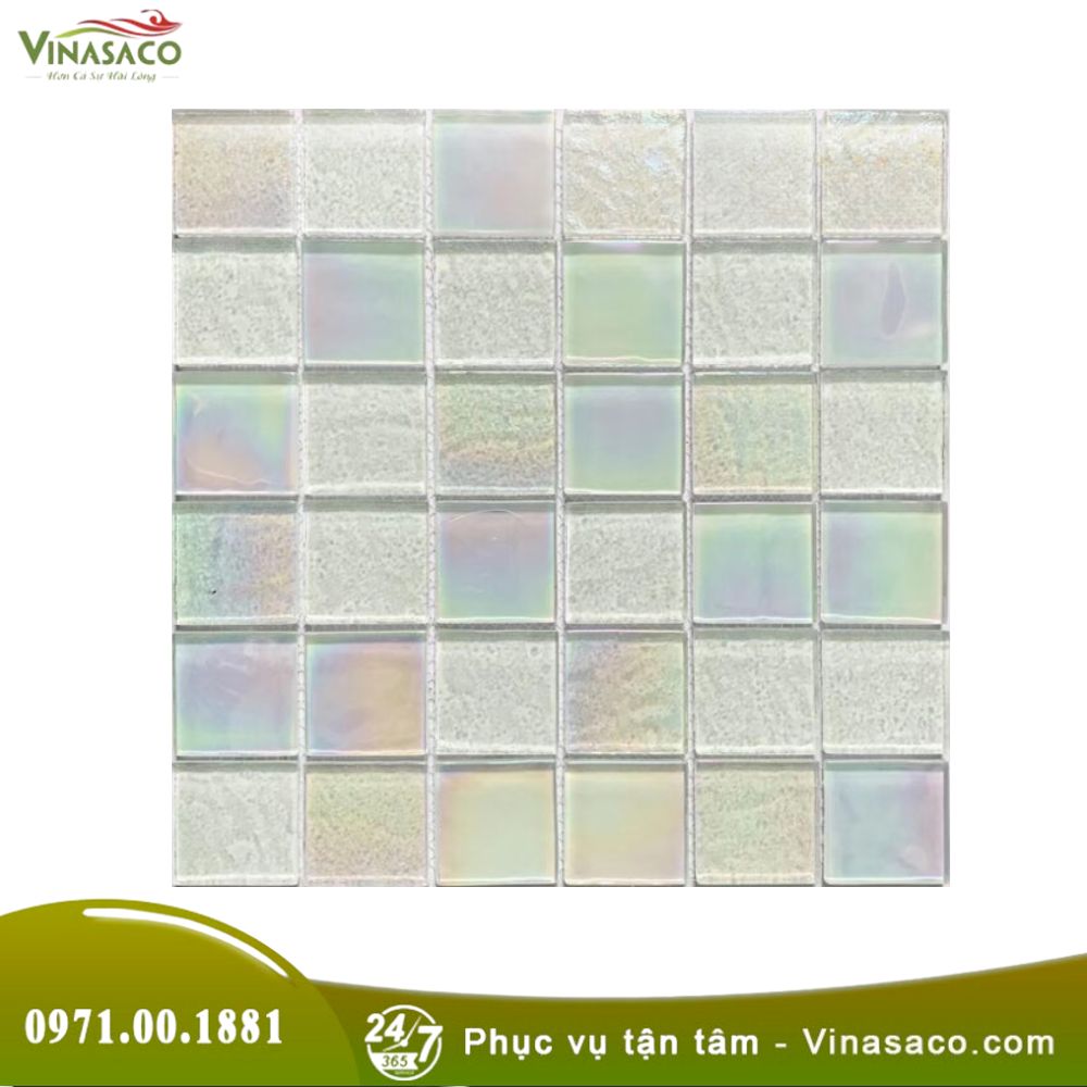 Gạch Mosaic Ánh Kim LUX011