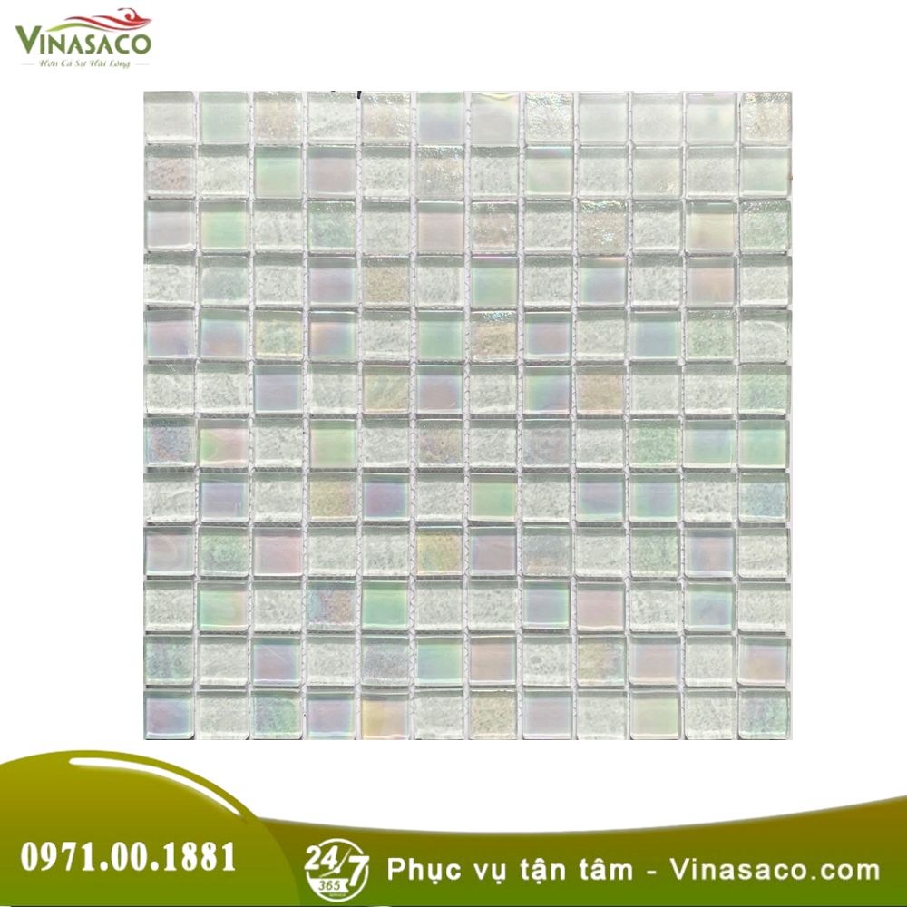 Gạch Mosaic Ánh Kim LUX012