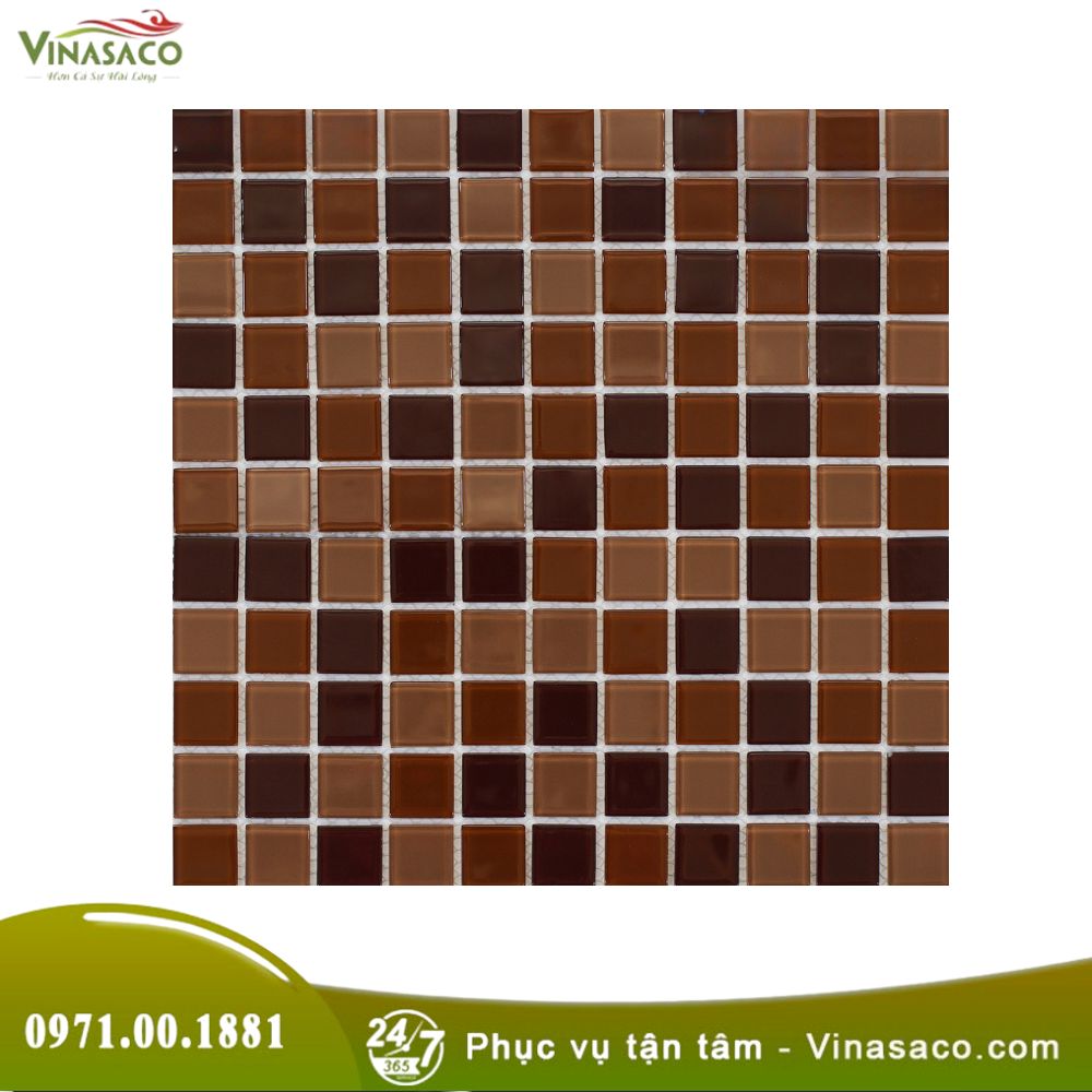 Gạch Mosaic Thủy Tinh MST25128