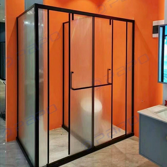 Hệ nhôm kính slim Papo dạng chữ F