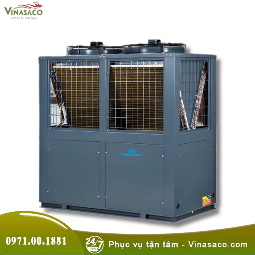 Máy bơm nhiệt nước nóng nhiệt độ cao Power World R134A Series