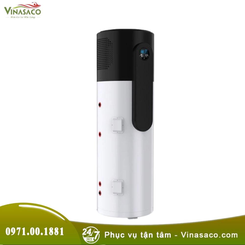 Máy bơm nhiệt nước nóng R290 Power World All-in-One (DC Inverter -&nbsp;Enamel)