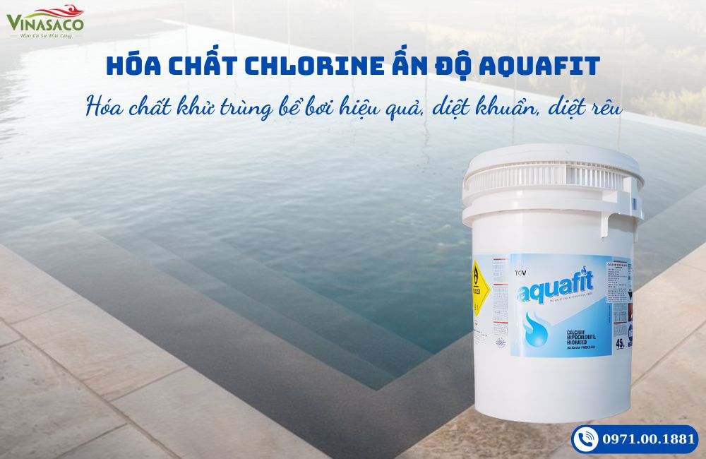Hóa chất bể bơi Chlorine Ấn Độ