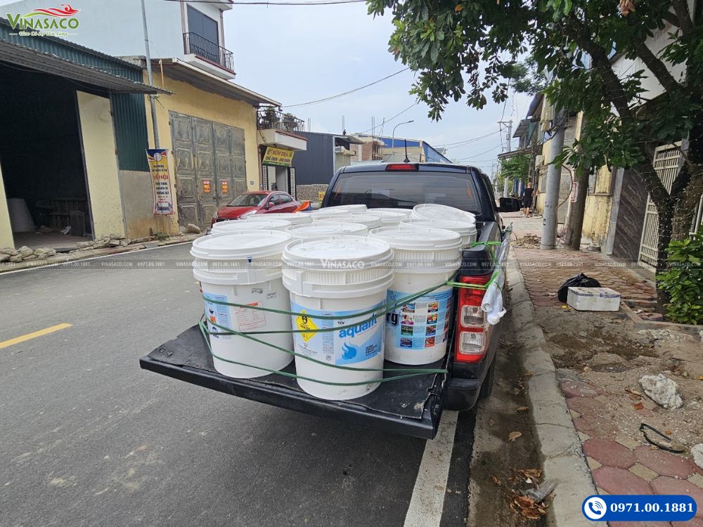 Hóa chất cân bằng Ph bể bơi