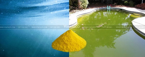 Cơ chế hoạt động của PAC trong xử lý nước bể bơi