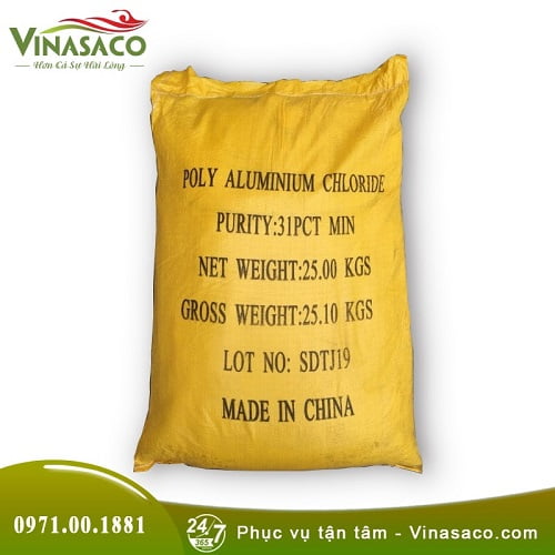 Hóa chất trợ lắng PAC