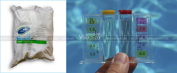 hóa chất xử lý nước bể bơi