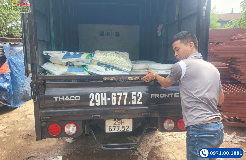 Vinasaco giao hóa chất trợ lắng PAC Ấn Độ