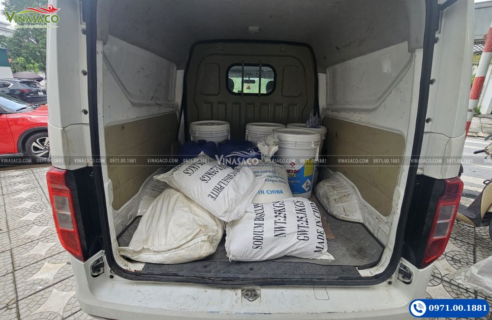 Vinasaco giao Sodium Bisulphite 25kg xử lý nước bể bơi