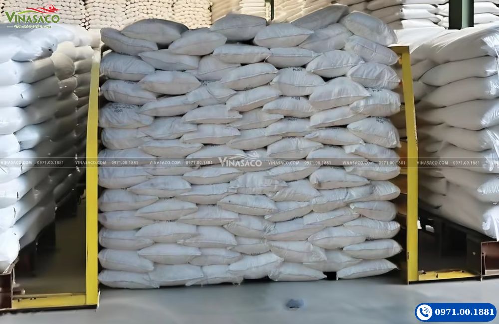 Kho hóa chất Sodium Bisulphite 99% giảm pH bể bơi tại Vinasaco
