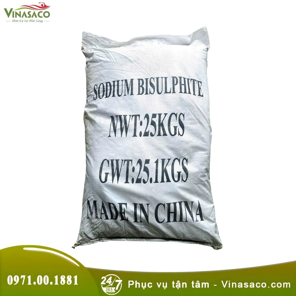 Sodium Bisulphite 99%&nbsp; – Hóa Chất Giảm pH Bể Bơi&nbsp;NaHSO3