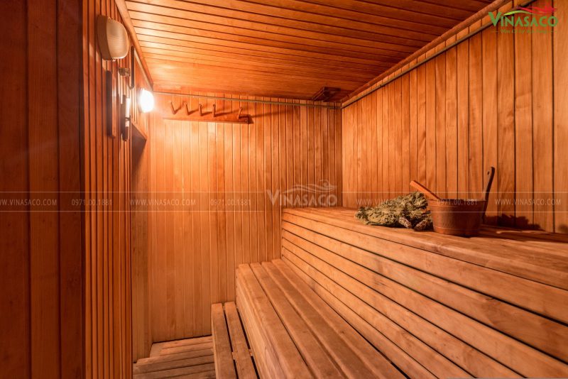 Mẫu thiết kế phòng xông hơi spa
