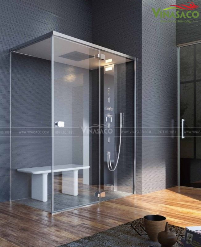 Mẫu thiết kế phòng xông hơi ướt gia đình