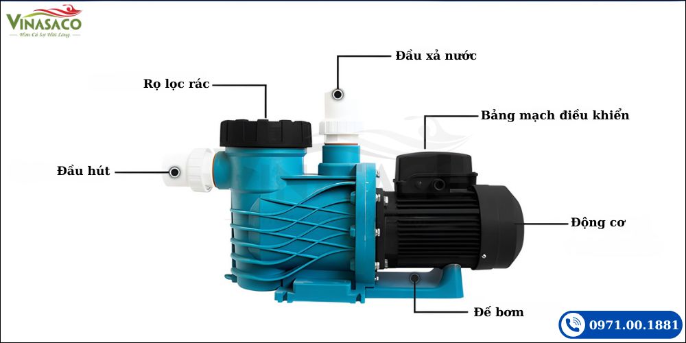 Thiết kế bơm bể bơi AKP