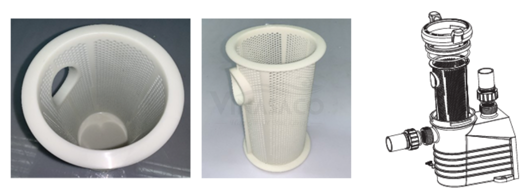 giỏ rác bơm E-Turbo