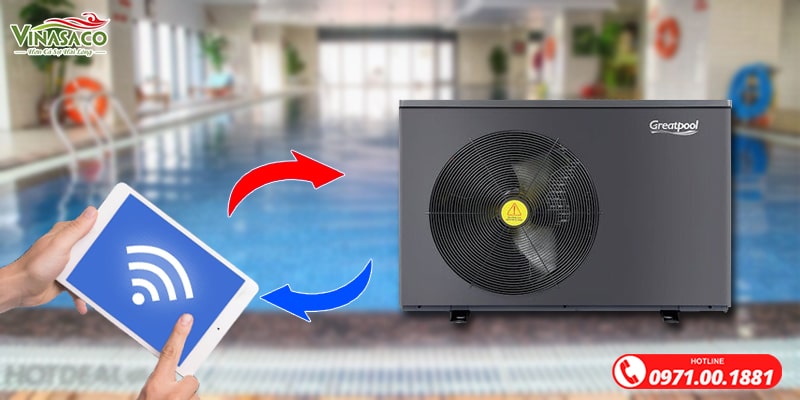 Thiết bị có thể điều chỉnh thông minh qua kết nối wifi, blutooth