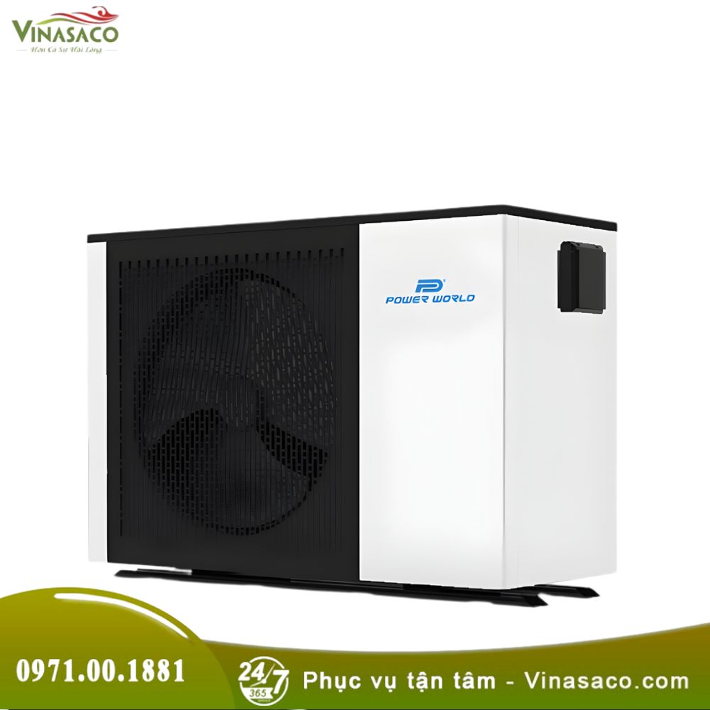 Máy bơm nhiệt bể bơi Power World R32 Full Inverter Series