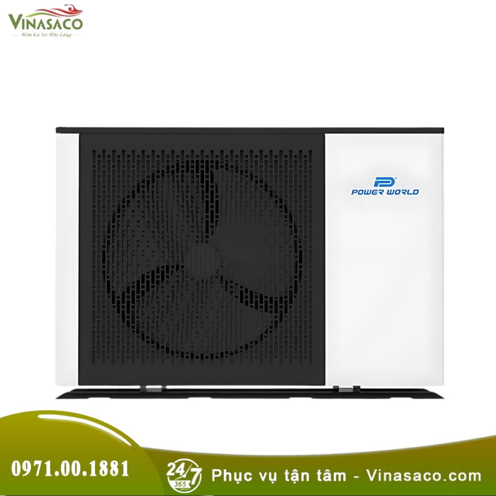 Máy bơm nhiệt bể bơi Power World R32 Full Inverter Series