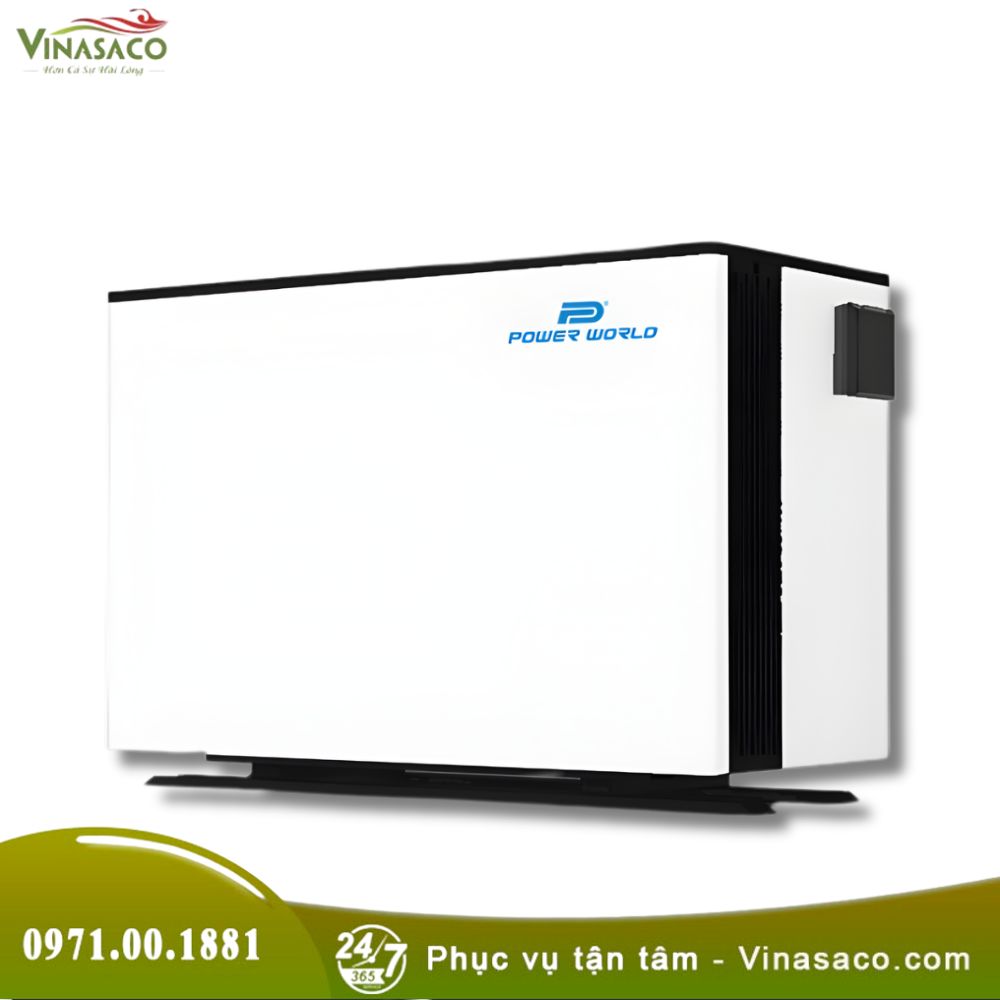 Máy bơm nhiệt bể bơi Power World R32 Inverter Quiet Series