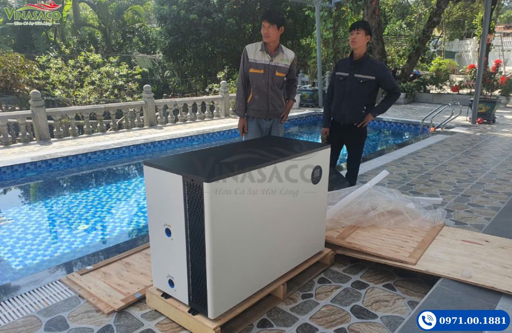 Power World R32 Inverter Quiet Series lắp tại biệt thự