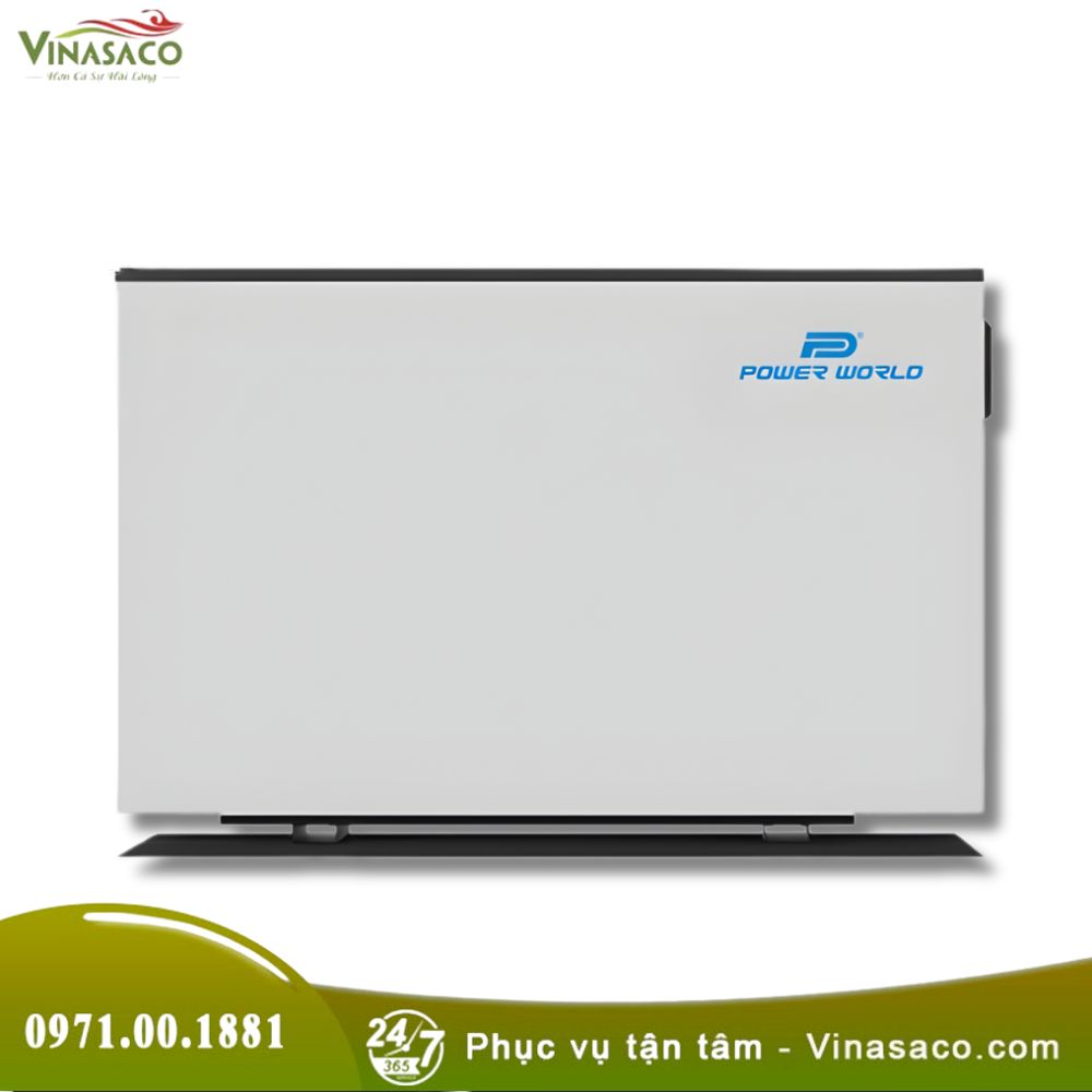 Máy bơm nhiệt bể bơi Power World R32 Inverter Quiet Series