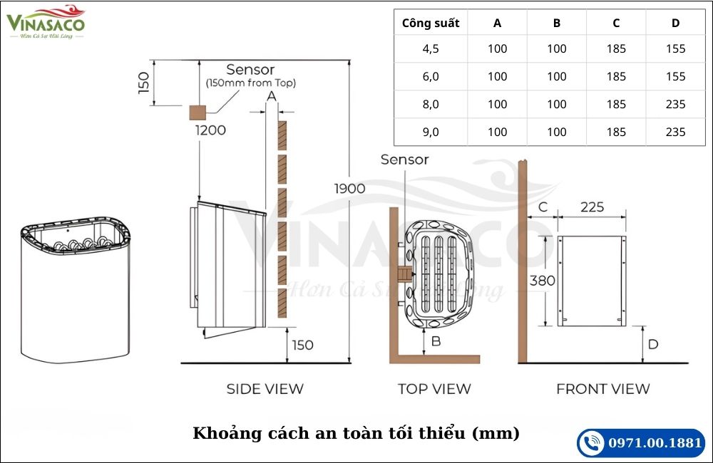 Hướng dẫn lắp đặt máy xông khô