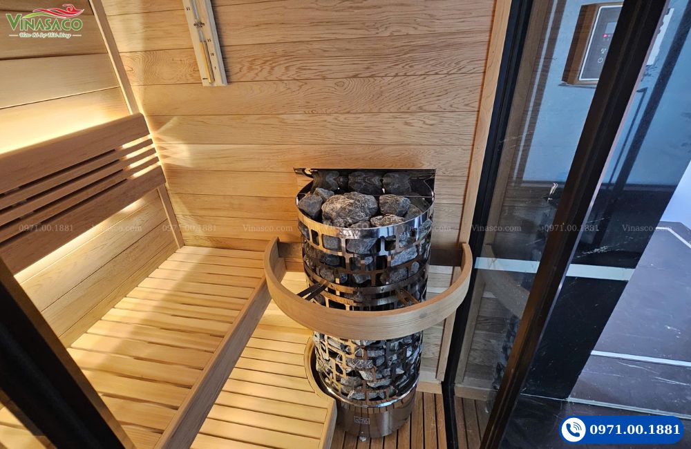 Máy xông hơi khô Sawo