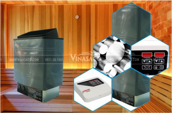 Bảng điều khiển máy xông hơi khô Amazon AMMI
