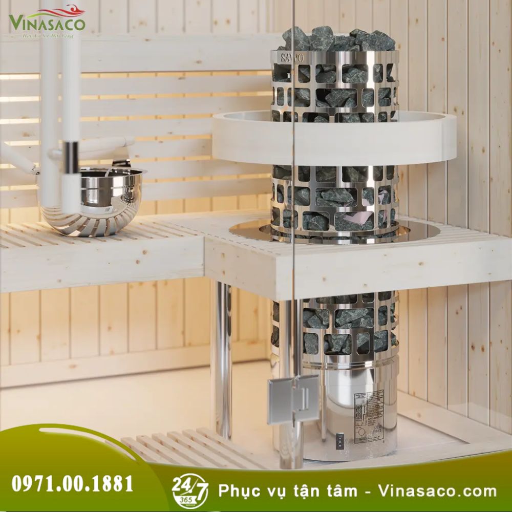 Máy xông hơi khô Sawo&nbsp;Aries Round