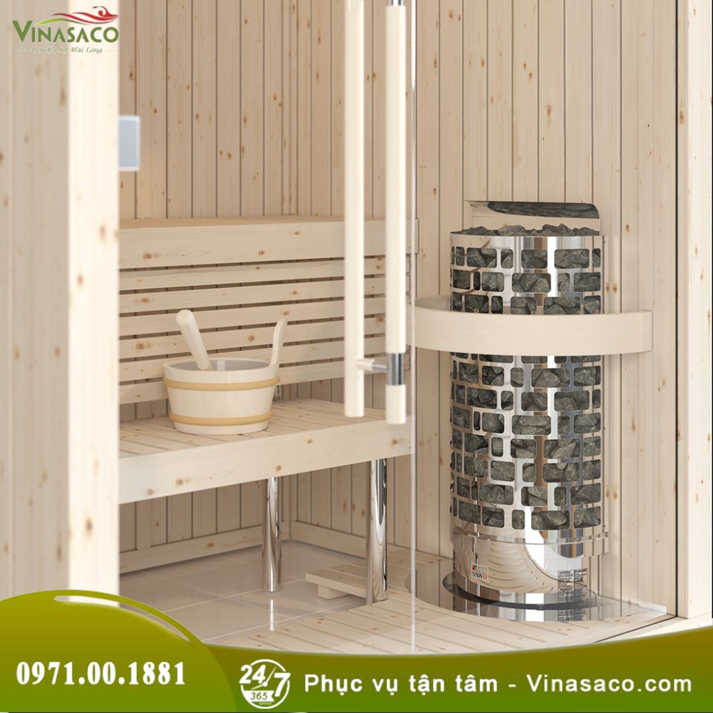 Máy xông hơi khô Sawo Aries Wall